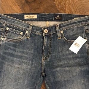 AG Women’s ‘Charlotte’ Straight Leg Jeans Size 27